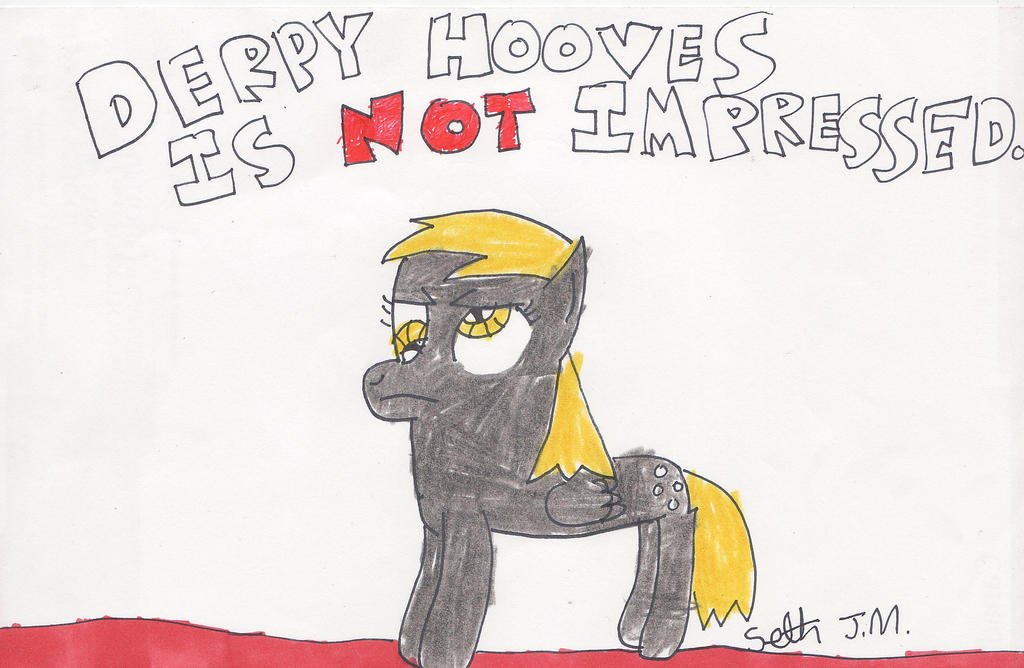 Grumpy Derpy by ItsSethJM on DeviantArt
