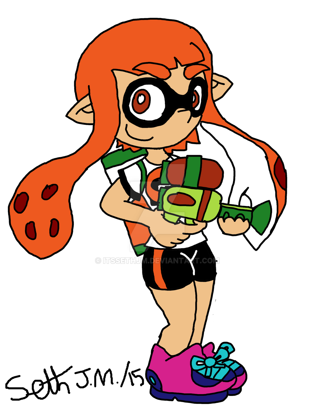 Inkzilla Inkling Inkling by ItsSethJM on DeviantArt