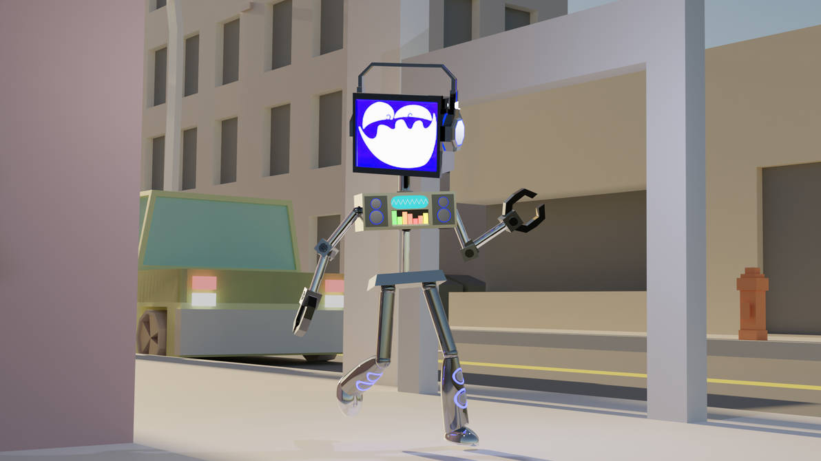 Fandroid in the city by FandroidBuddy on DeviantArt