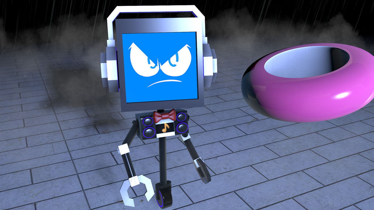 (SFM) Fandroid and Melody in the rain by FandroidBuddy on DeviantArt