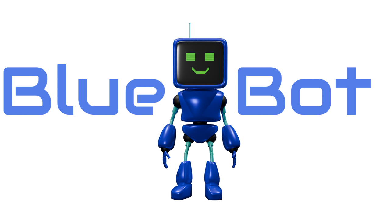 Blue Android Bot Blue-Bot Banner by FandroidBuddy on DeviantArt