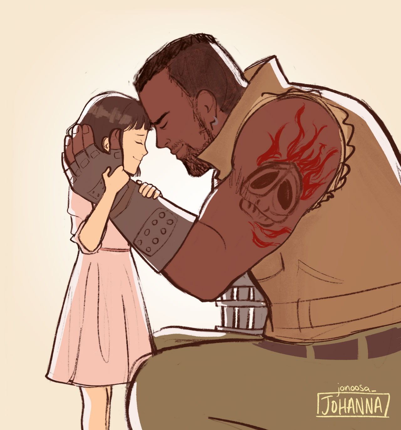 Barret and Marlene Wallace by jonoosa on DeviantArt