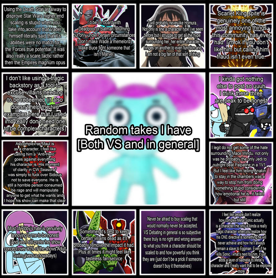 RANDOM STUFF | Random Takes I got by Decipherdedvoid on DeviantArt