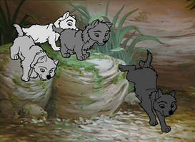 jungle book puppy render