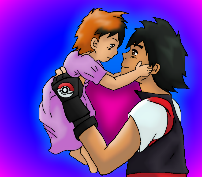 Ash And Delia By Kitrei Sirto On DeviantArt ash-and-delia-by-kitrei-sirto-on-deviantart