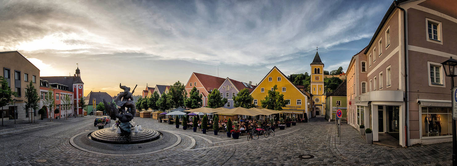 Marktplatz Burglengenfeld by StefanEffenhauser