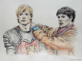 Arthur and Merlin