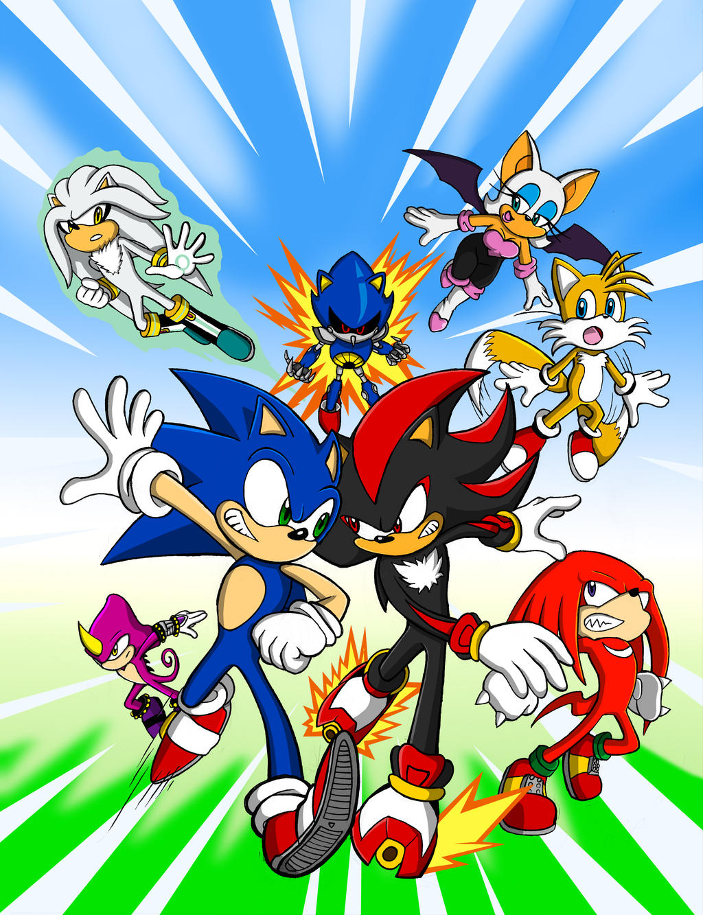 Sonic Rivals Characters