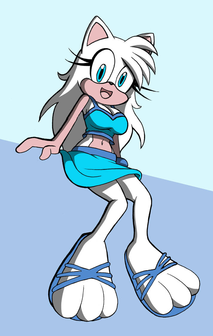 Icecat Deviantart Commission - Ice the Cat by pedrocorreia on DeviantArt
