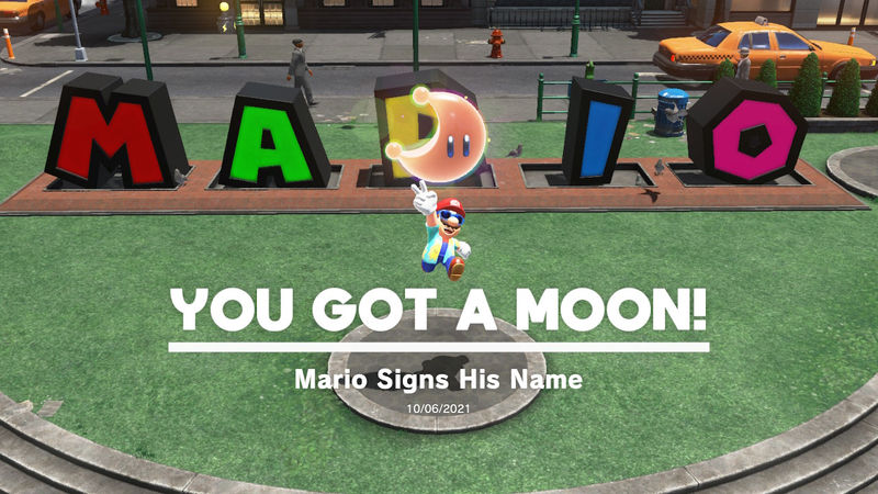 Mario Think Sign Mario Signs His Name by IceDragon-Z on DeviantArt
