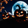 Moonlit Halloween Night