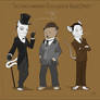 The three honourable Gentlemen of Baker Street