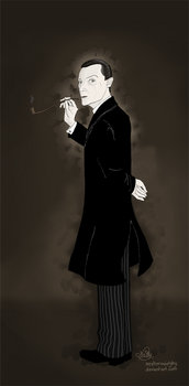 Sherlock Holmes - Smoke and observe (animated)