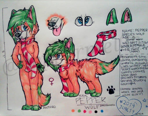 Pepper - Refrence Sheet