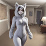 DreamUp Creation: Grey kitten