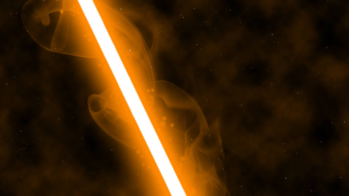 Луч пал. Оранжевый меч Звездные войны. Star Wars световой меч Lightsaber оранжевый. Оранжевый джедайский меч. Лазерный меч джедая.