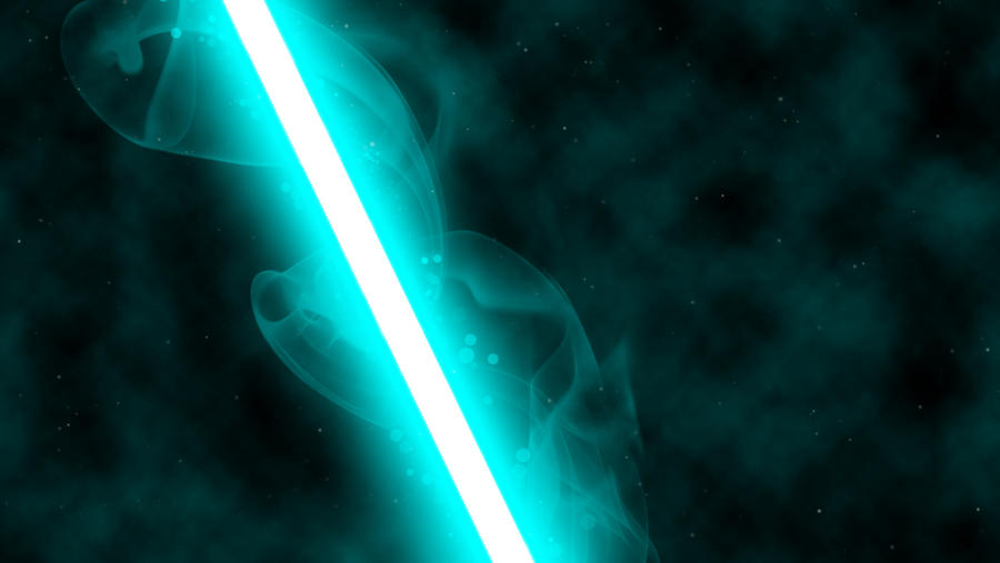 Teal Lightsaber by nerfAvari on DeviantArt