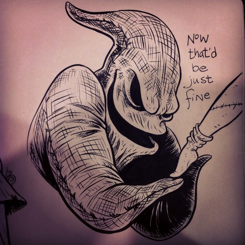 Oogie Boogie By Jackiemakescomics On Deviantart
