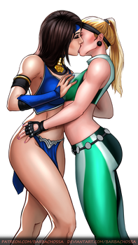 Kitana and Sonya