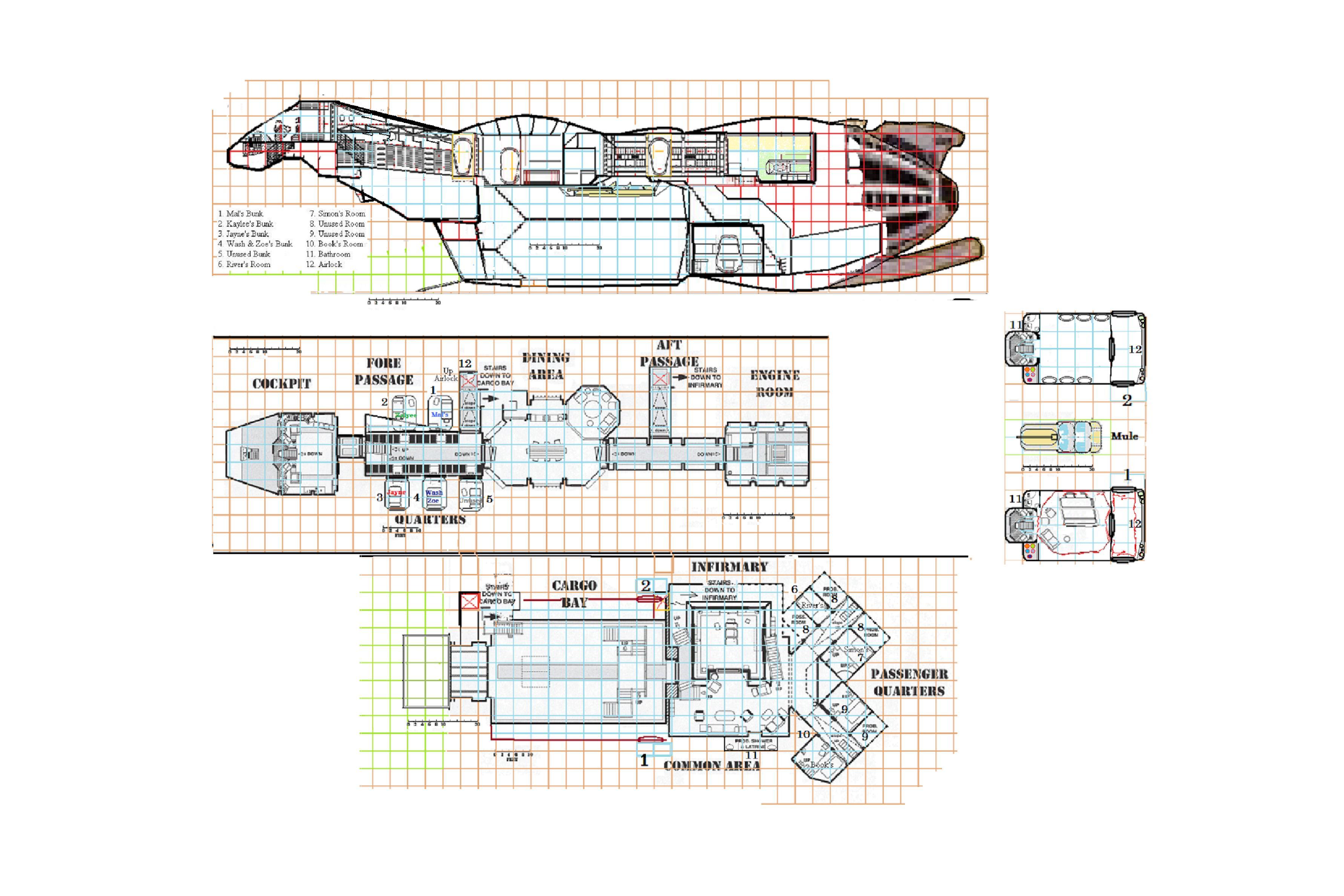 Serenity   Firefly   Floorplan