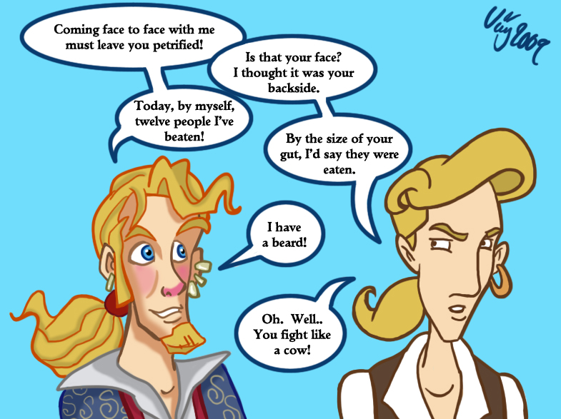 Guybrush vs Guybrush