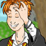 Ron Weasley Messing His Hair