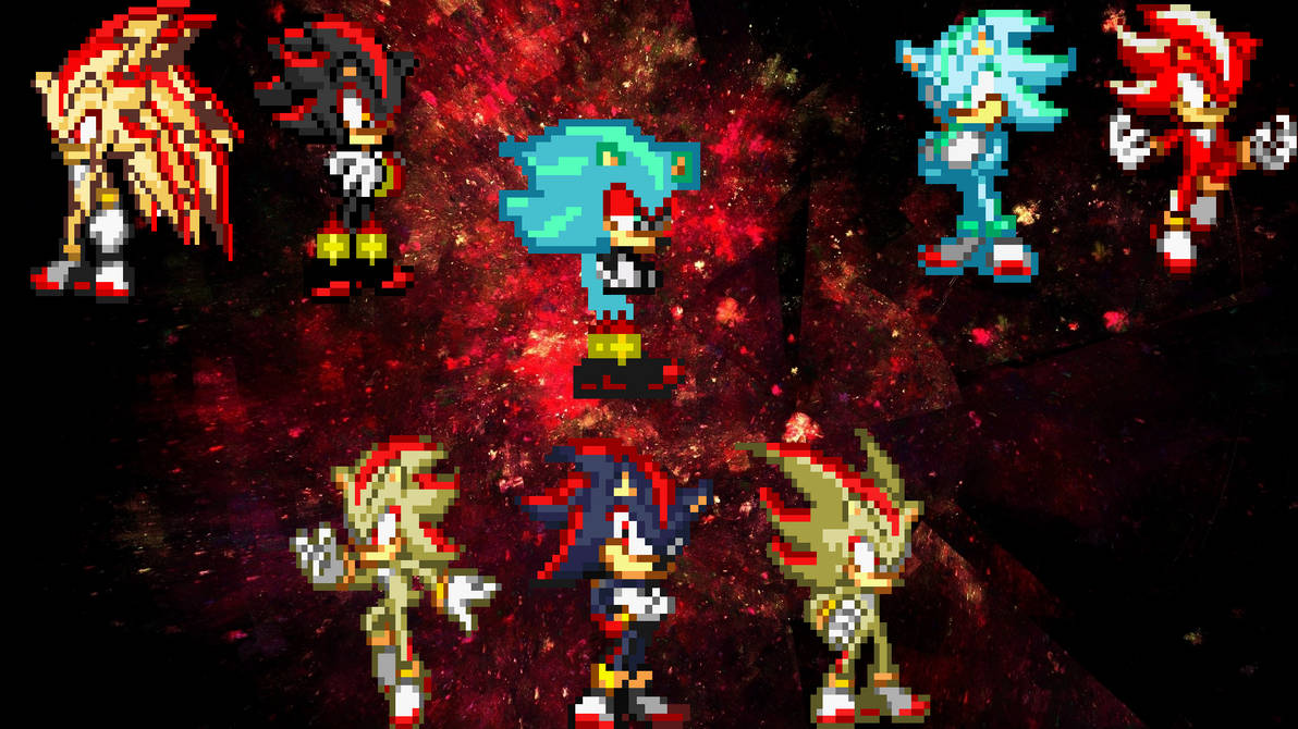 Shadow Form Stands Shadow's Forms Wallpaper Updated Version by SharkTheSnowWolfArts on ...