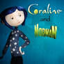Coraline and Norman Wallpaper