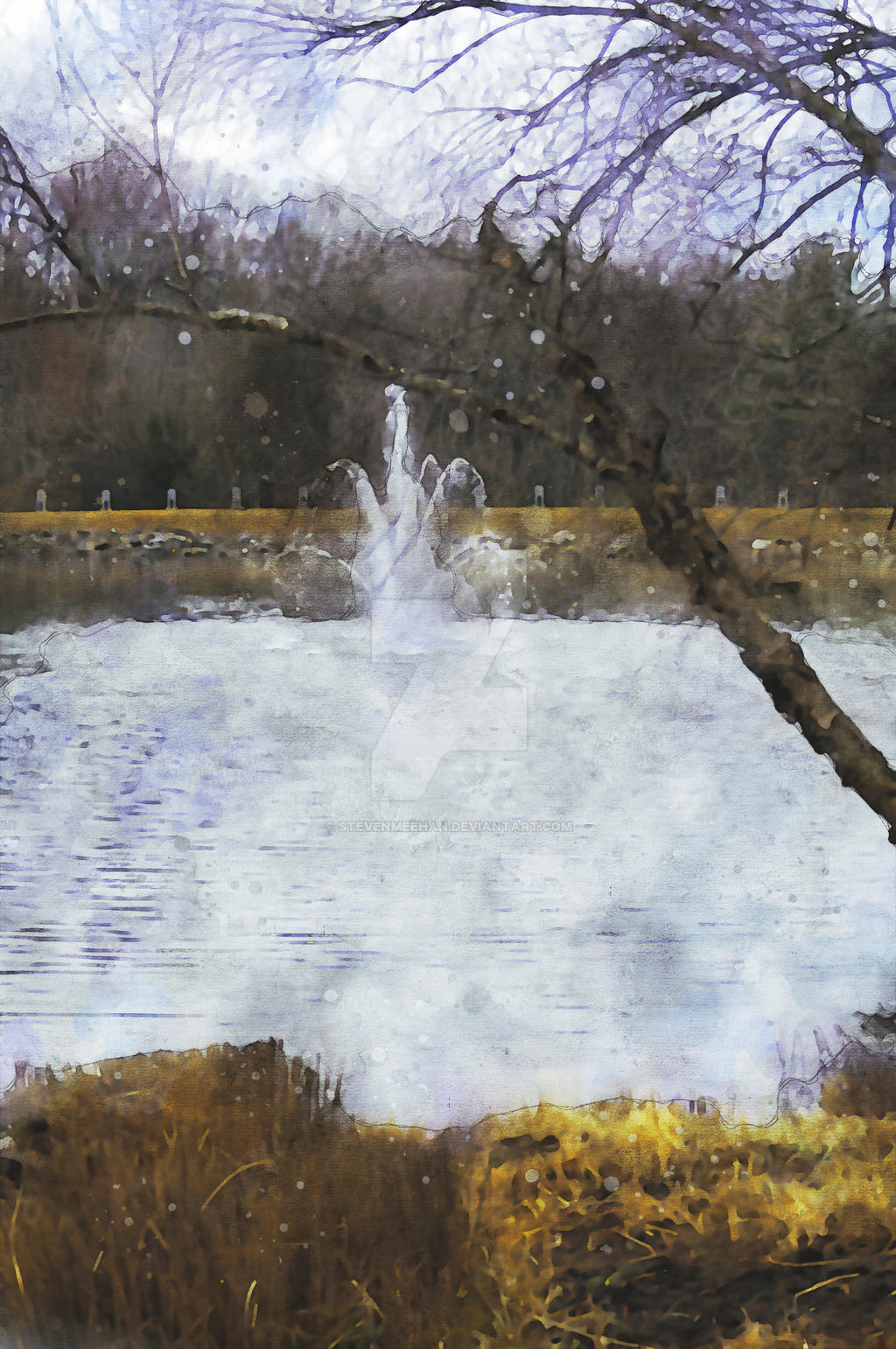 Spurting Water Spurting Water