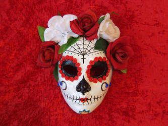 Day of the dead mask A4