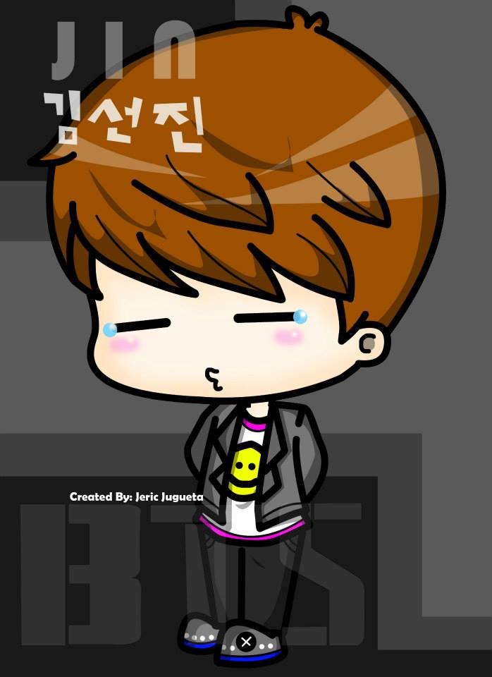 BTS Jin's Fanart (with background) by 4DKido on DeviantArt BTS Jin's Fanart (with background) by 4DKido on DeviantArt