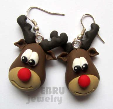 Reindeer earings