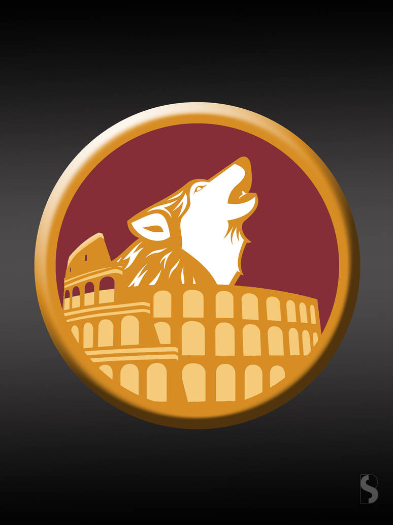 AS Roma New Logo by on DeviantArt