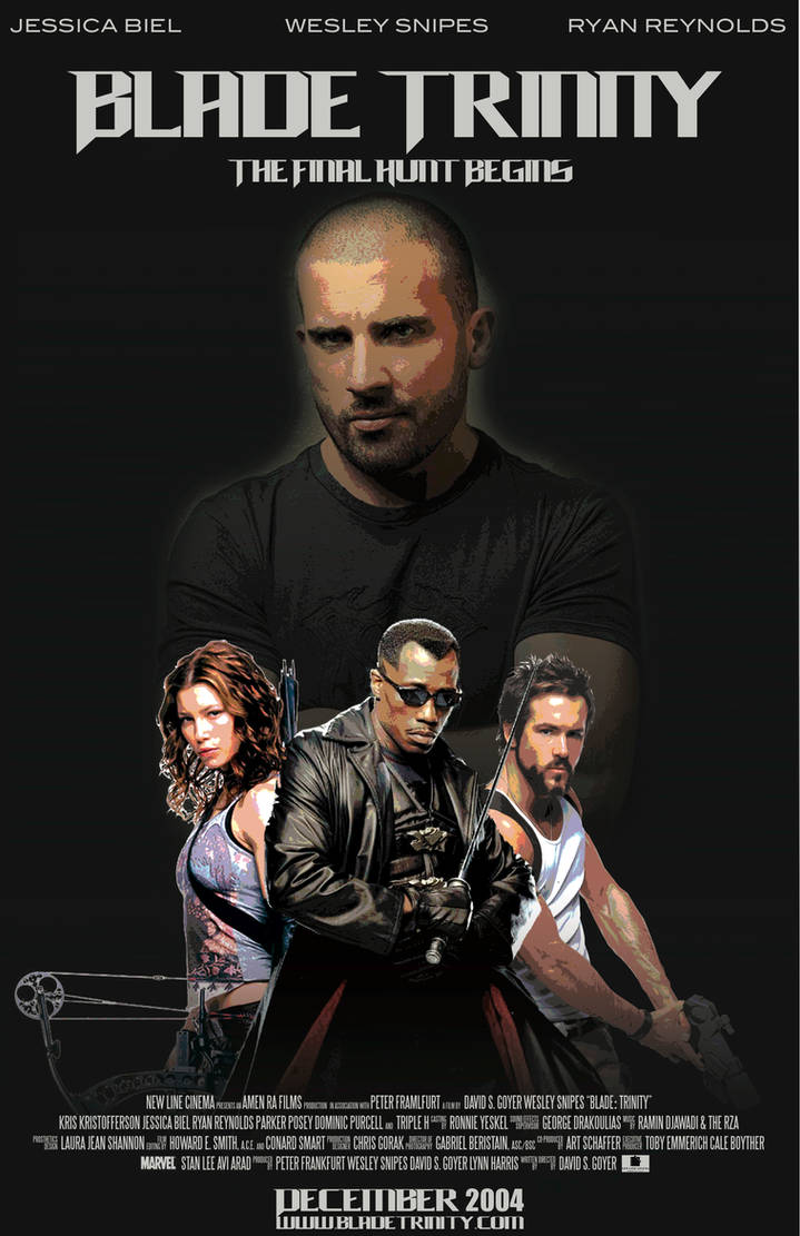 Blade Trinity Movie Poster