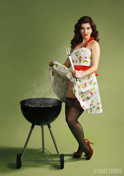 BBQ Pin-up