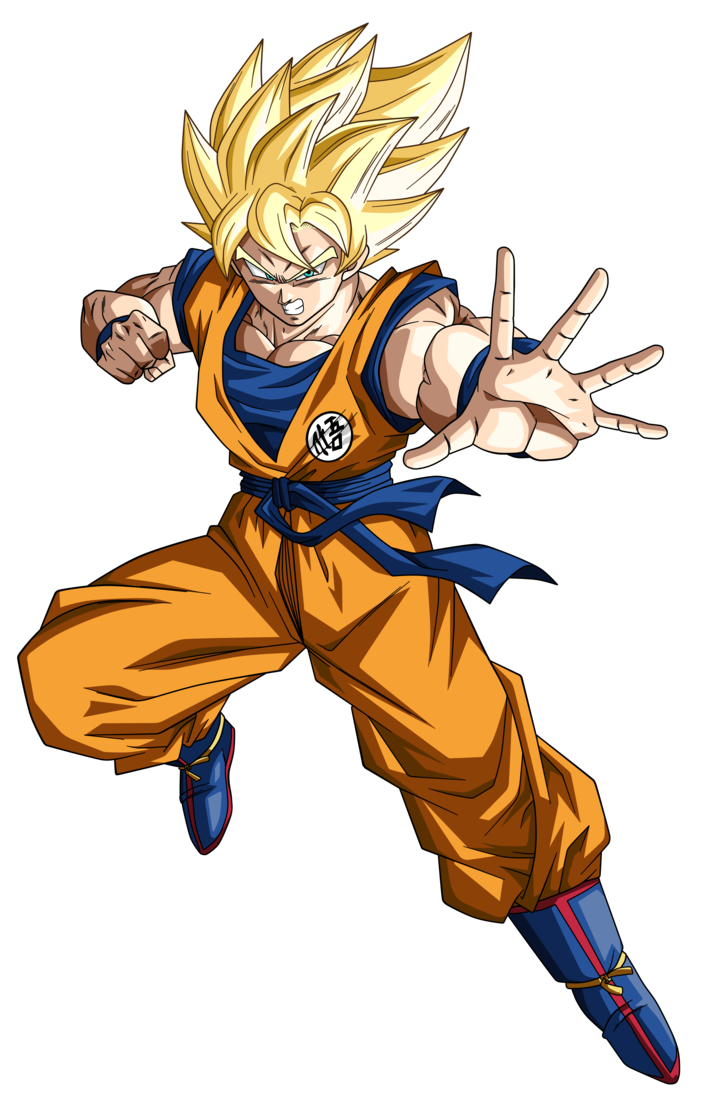 Goku Super Saiyajin Fase 1 by Sombranike on DeviantArt Goku Super Saiyajin Fase 1 by Sombranike on DeviantArt