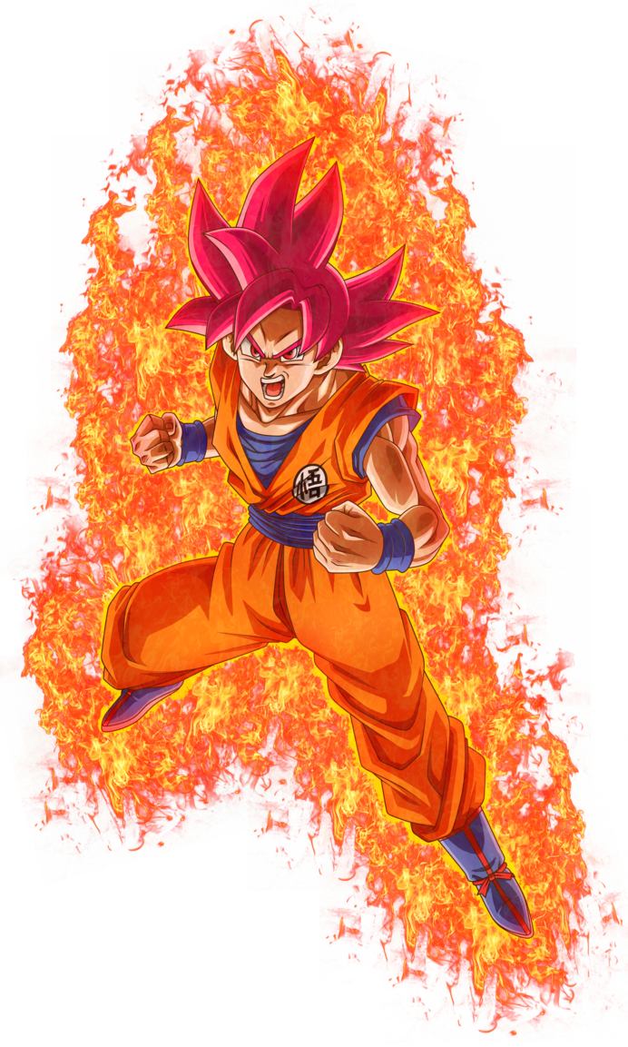 GOKU DIOS ROJO by Sombranike on DeviantArt GOKU DIOS ROJO by Sombranike on DeviantArt