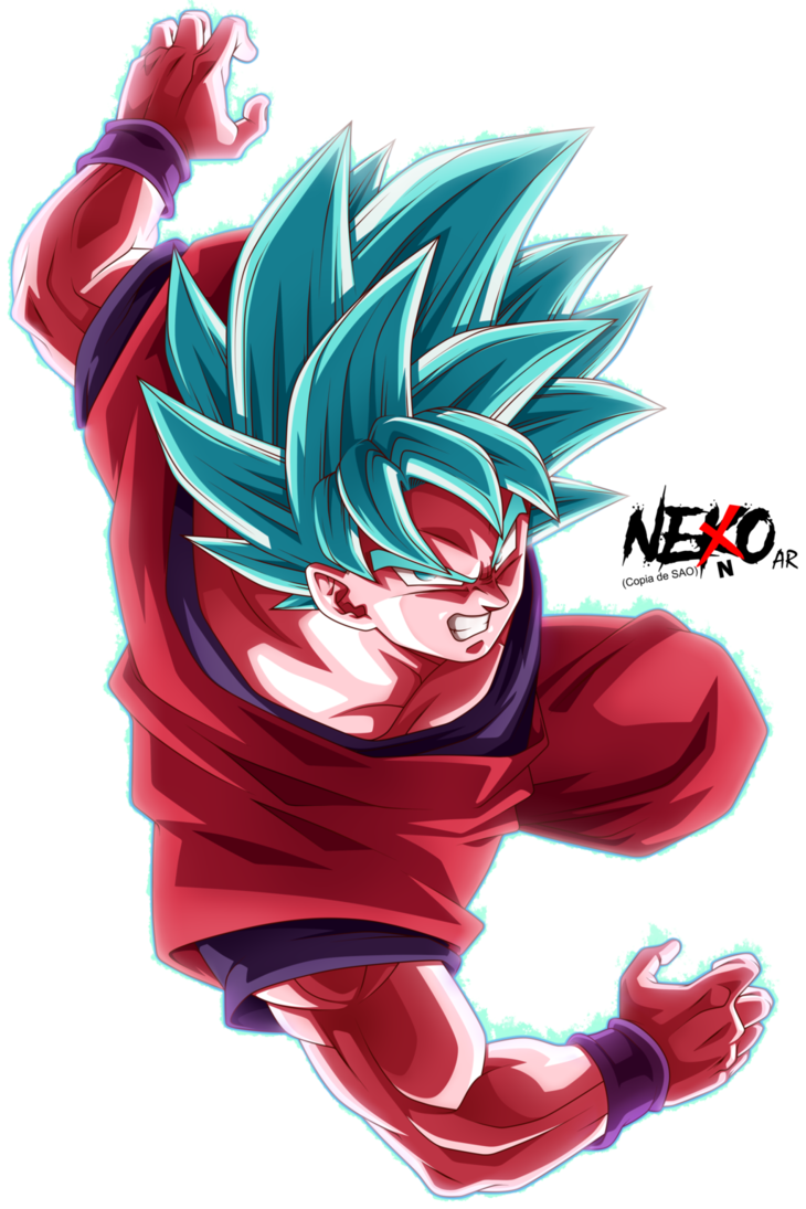 Como Desenhar Goku Super Saiyan Blue Kaioken 10 