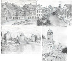 travel sketches - Alsace