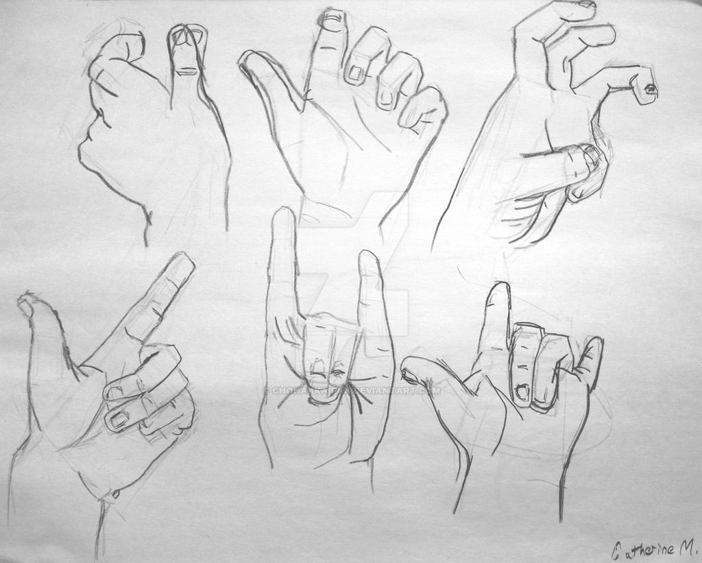 Hand Study 1 by ChoHakkaiFan on DeviantArt