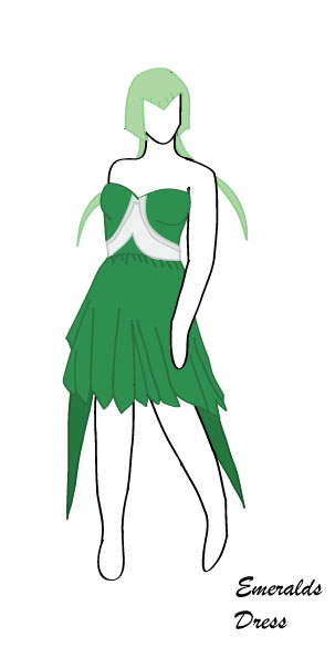 RWBY : Emerald's Dress