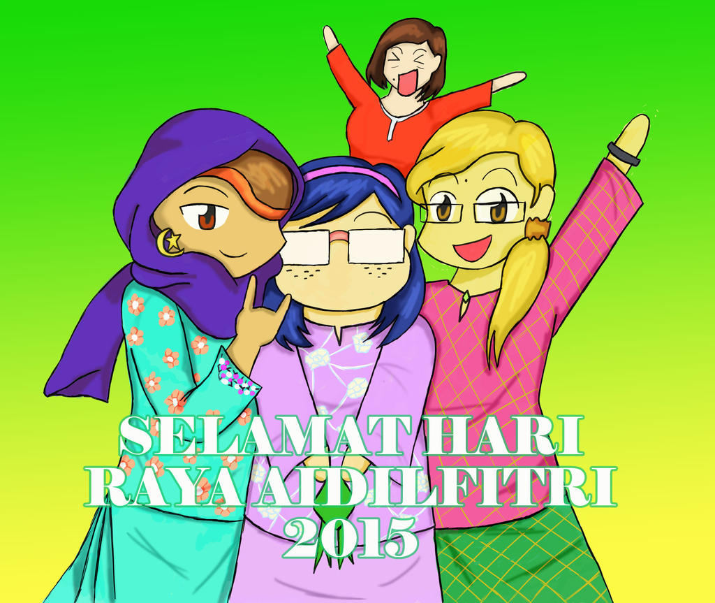 Selamat Hari Raya Aidilfitri from the 3 Loony