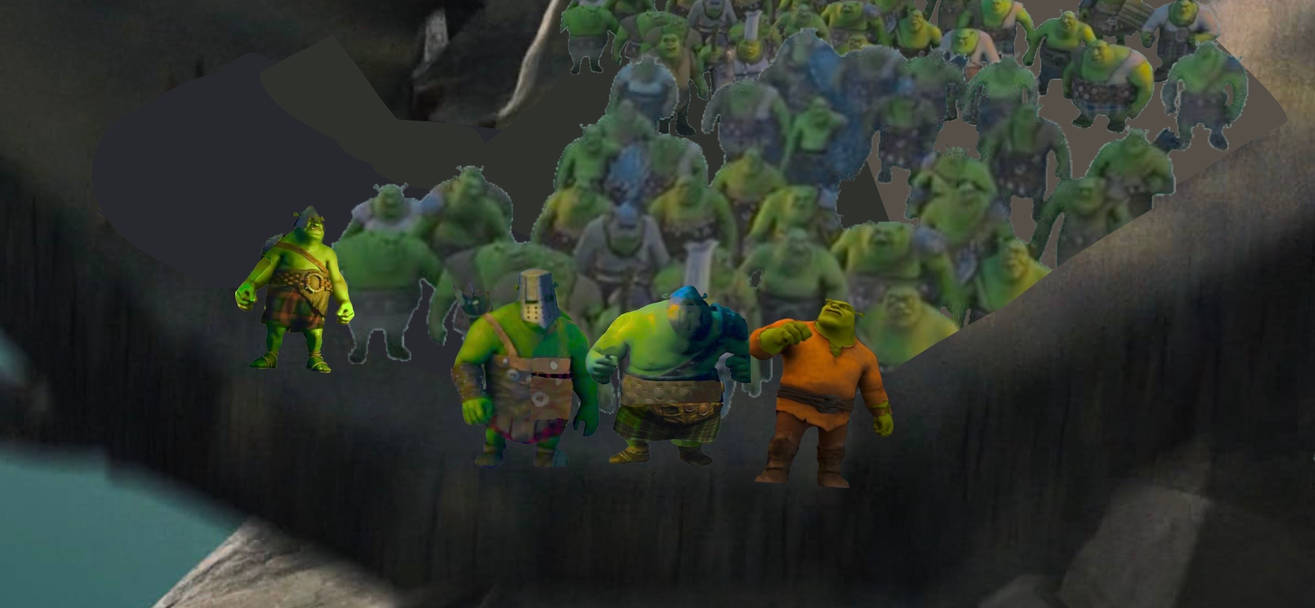 Ogres Baka The ogres two climb up the trunk giant by ivancastano on DeviantArt