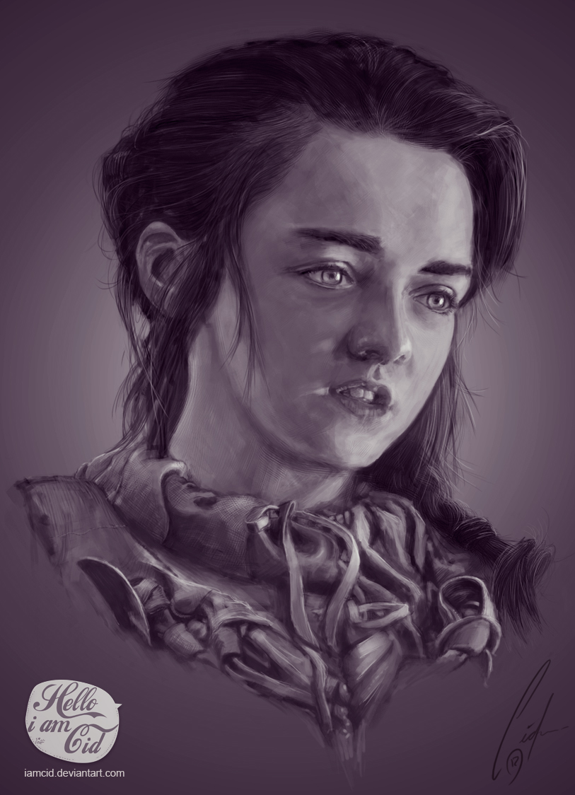 Arya Stark Portrait