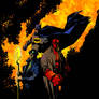 Hellboy Starman Batman colors