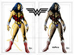 Wonder Woman colored
