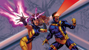 X-Men Scott and Jean