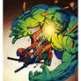 Deadpool vs Hulk v1