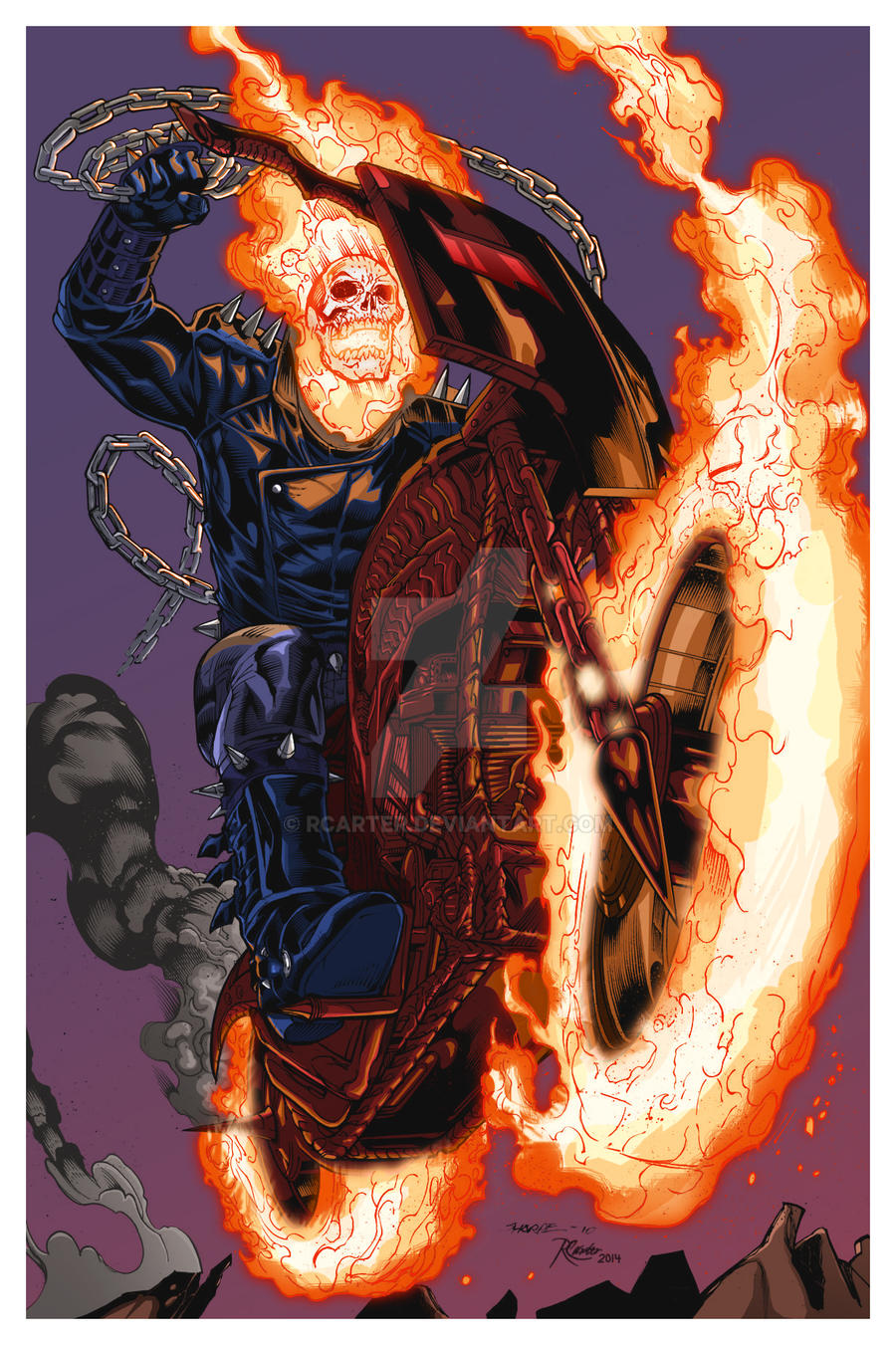 Ghost Rider by RCarter on DeviantArt