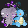 Espurr and squirtle